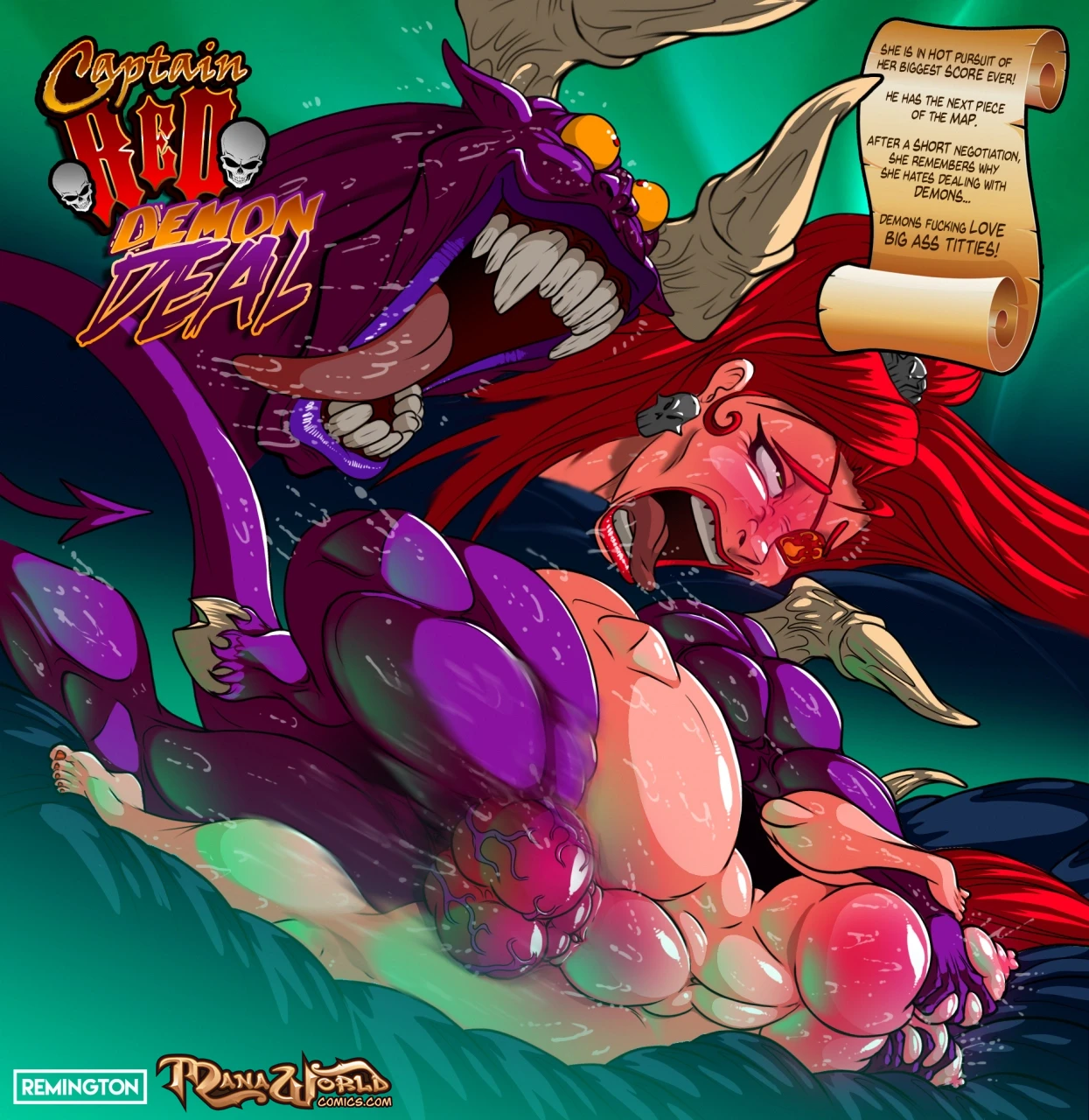red-getting-ridden