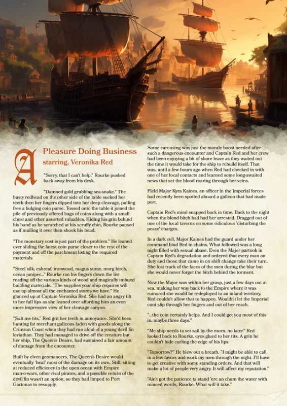 Pleasure Doing Business PG01