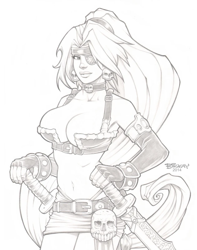 veronika_red_in_pencil_by_billmckay-d7oych4