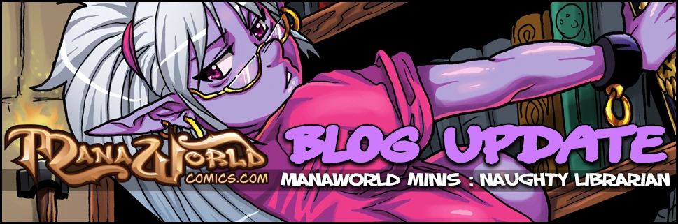 Manaworld Mini: Naughty Librarian